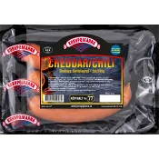 Kryddkorv Cheddar/chili 240g Korvpojkarna.