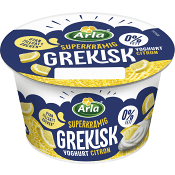 Grekisk Yoghurt Citron 0,2% 200g Arla®.