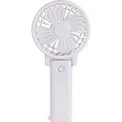 Handfläkt mini Vit Day.