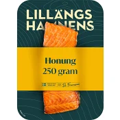 Laxfilé Honungsmarinerad Varmrökt 250g Lillängshamnen.