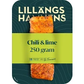 Laxfilé Chili &amp; Limemarinerad Varmrökt 250g Lillängshamnen.
