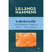 Laxfilé Kallrökt Skivad 150g Lillängshamnen.