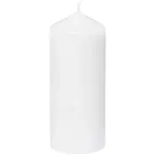 Blockljus vit H18cm ICA.