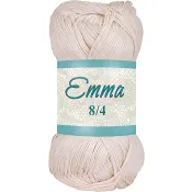 Garn Emma 005 Ecru 100g Falkgarn.