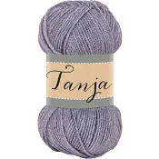 Garn Tanja 089 Gråmelerad 100g Falkgarn.