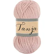 Garn Tanja 805 Ljus Puderosa 100g Falkgarn.