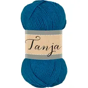 Garn Tanja 580 Petrol 100g Falkgarn.