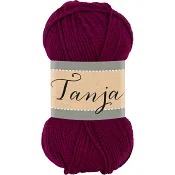 Garn Tanja 360 Vinröd 100g Falkgarn.
