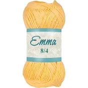 Garn Emma 827 Gul 100g Falkgarn.