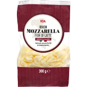 Riven Mozzarella Fior di latte 300g ICA.