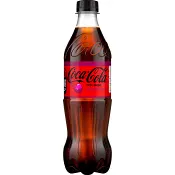 Läskedryck Cherry Zero Sugar 50cl Coca-Cola.