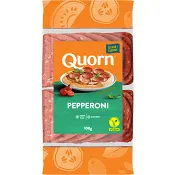 Veganskivor Pepperoni 100g Quorn.