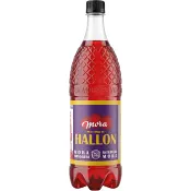 Läsk Med Smak Av Hallon 1l Mora Bryggeri.