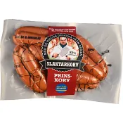 Prinskorv 82% Kötthalt 270g Slaktarkorv.