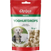 Kompletteringsfoder Hund Yoghurtdrops 75g Chrisco.