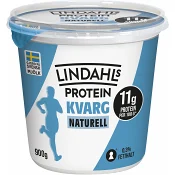 Kvarg Naturell 0,2% 900g Lindahls.