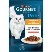 Kattmat Oxkött 85g Gourmet.