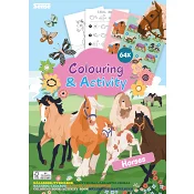 Aktivitetsbok Hästar.