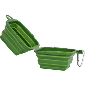 Mat/vattenskål Duo Hopfällbar 1pack Happy Petzy.