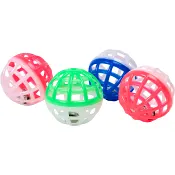 Kattleksak Bollar Med Bjällra 4pack Happy Petzy.