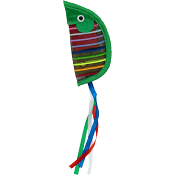 Kattleksak Fisk Med Bjällra 1pack Happy Petzy.