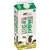 Mellanmjölkdryck Laktosfri 1,5% Grådö Mejeri.
