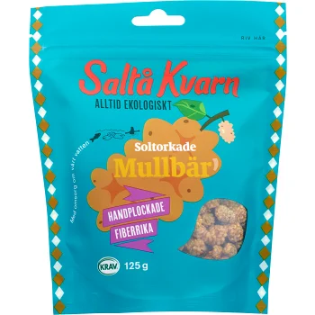 Mullbär Soltorkade 125g KRAV Saltå Kvarn.