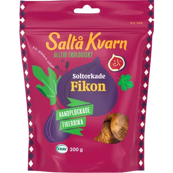 Fikon Soltorkade 200g Krav Saltå Kvarn.