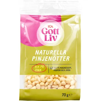 Pinjenötter 70g ICA Gott liv.