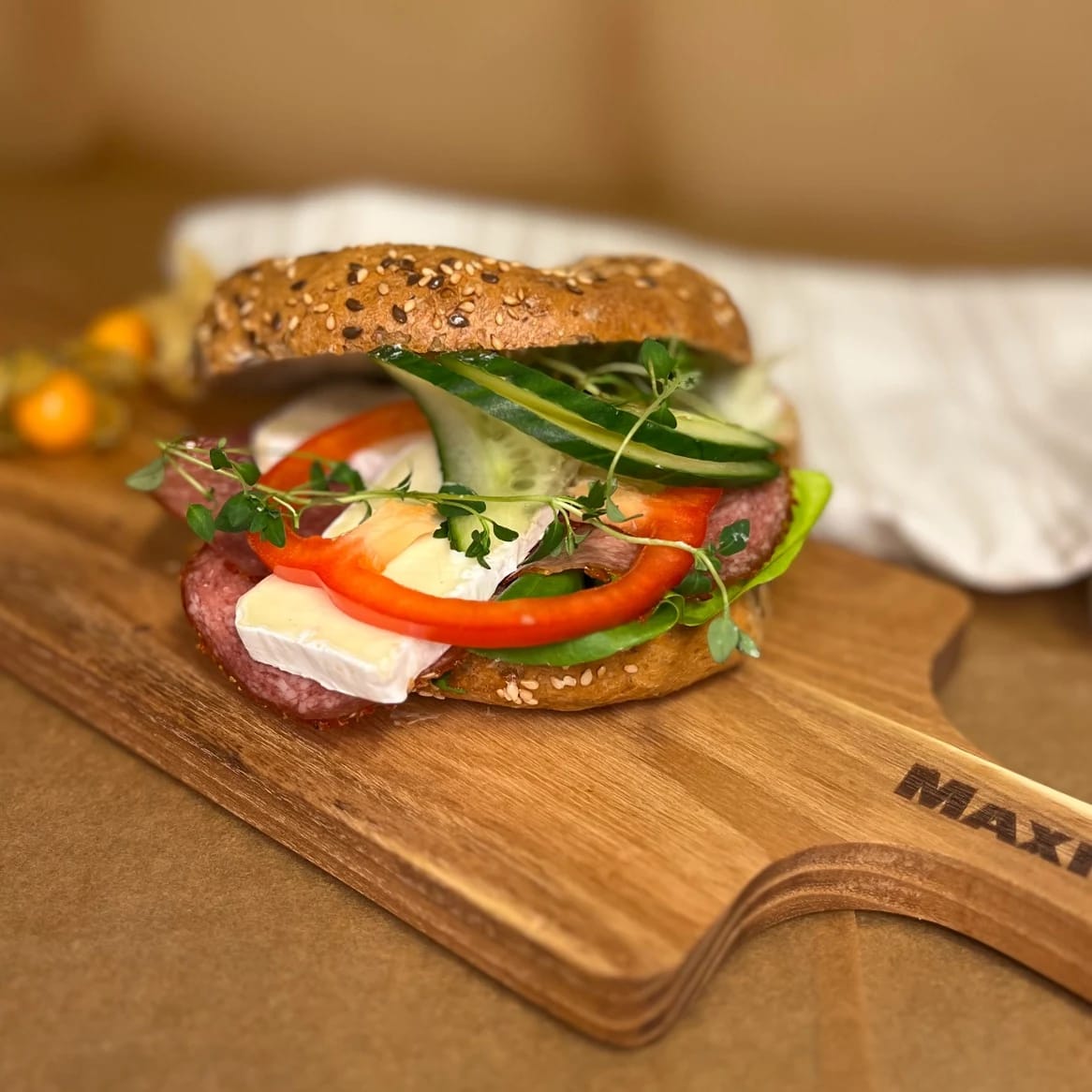 Bagel Salami&Brie Catering ICA Maxi Vetlanda