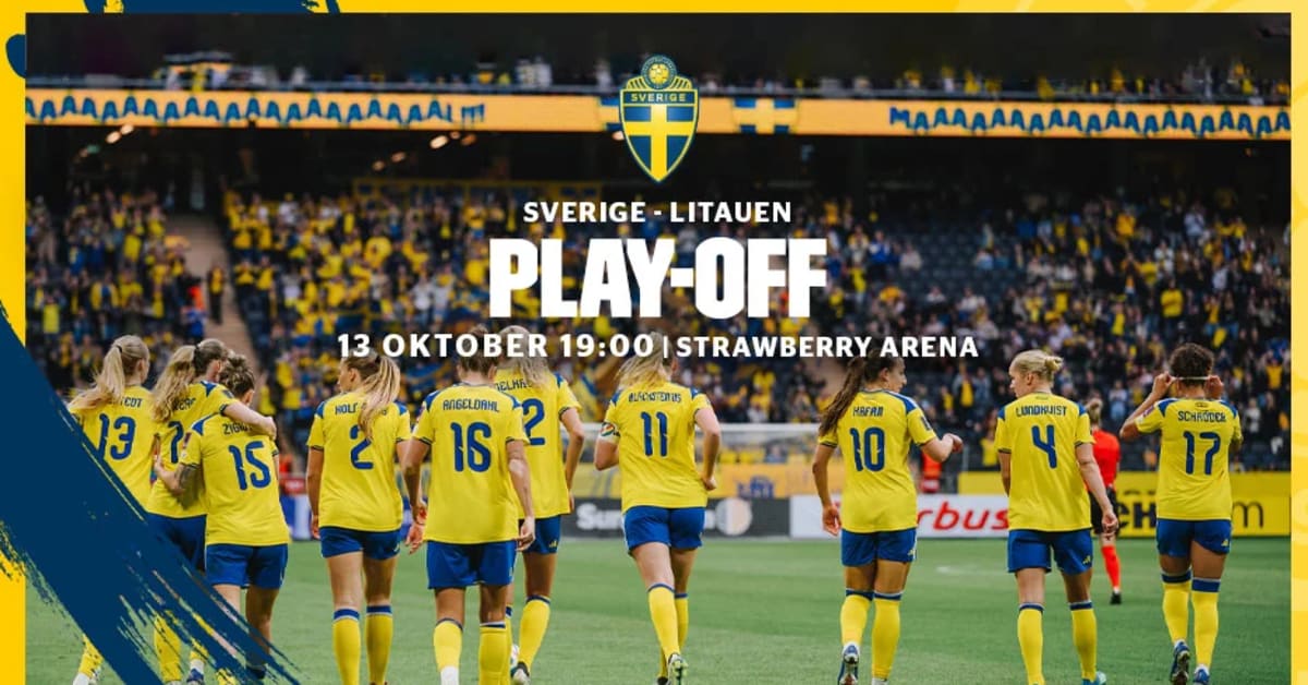 Erbjudande rabatt för ICA-stammisar på play-offmatch mot Litauen 13/10