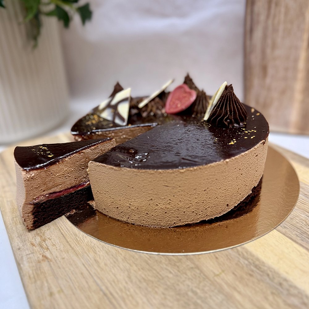 Moussetårta choklad