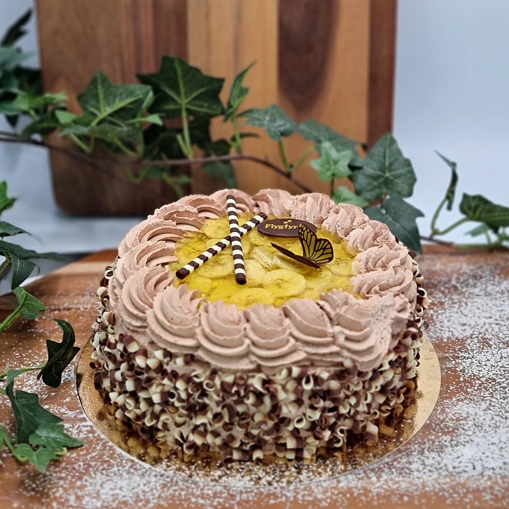 Flygis banantårta