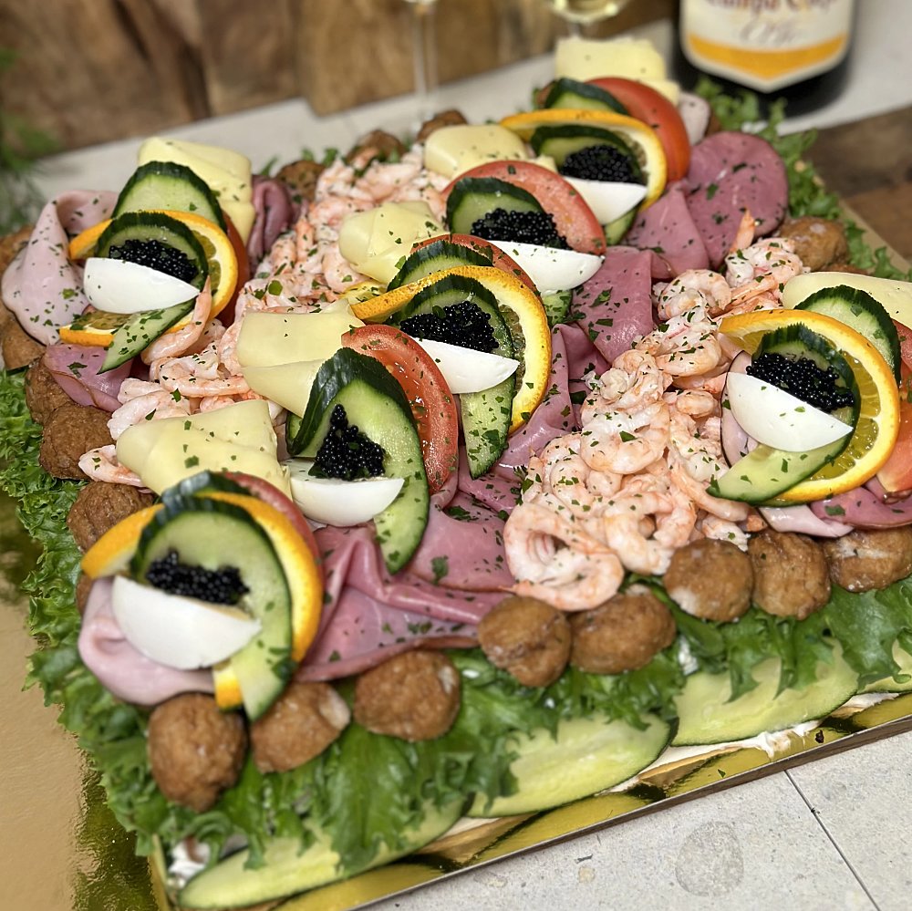 Mixad tårta