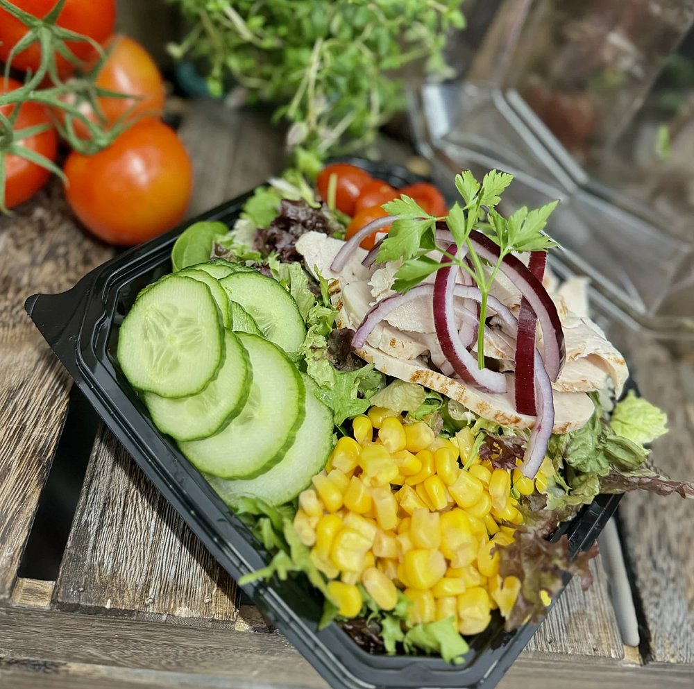 Pastasallad med kycklingfilé