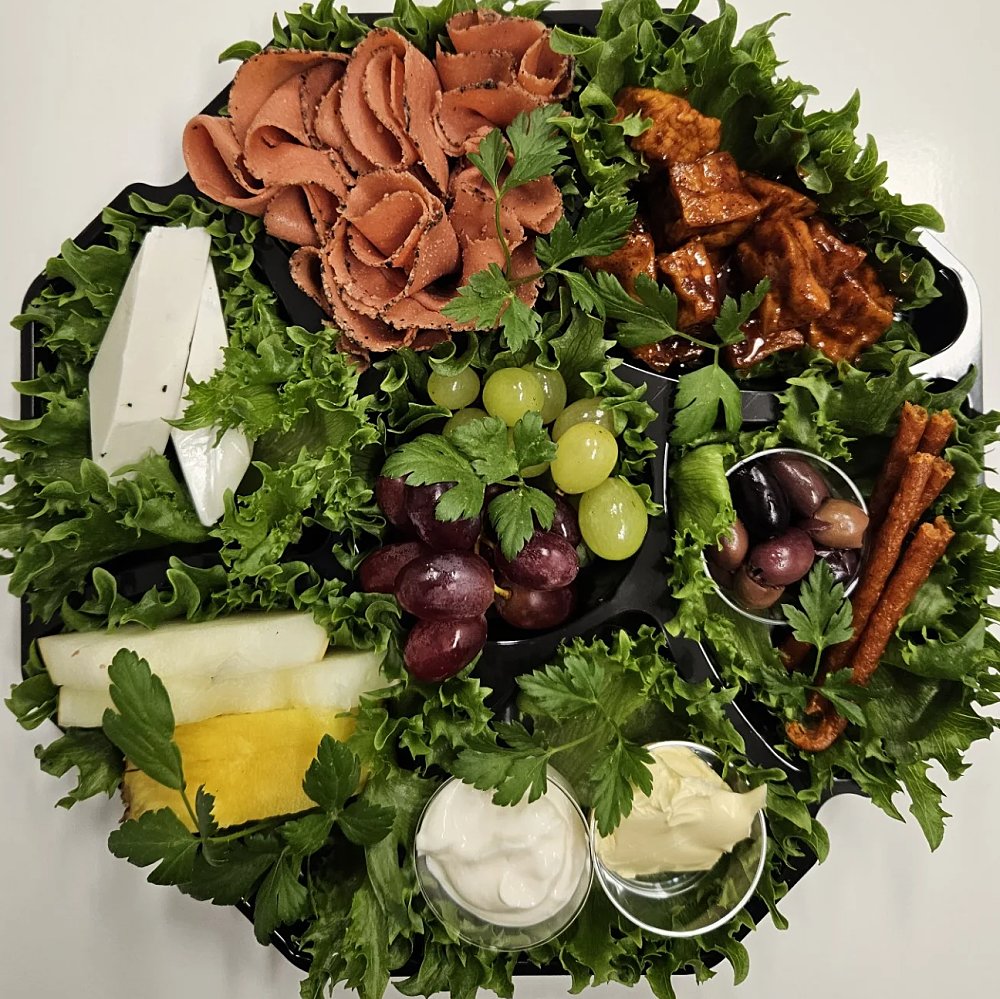 Vegansk bricka