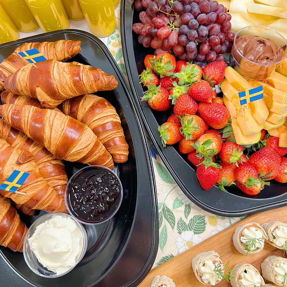 Champagnefrukost