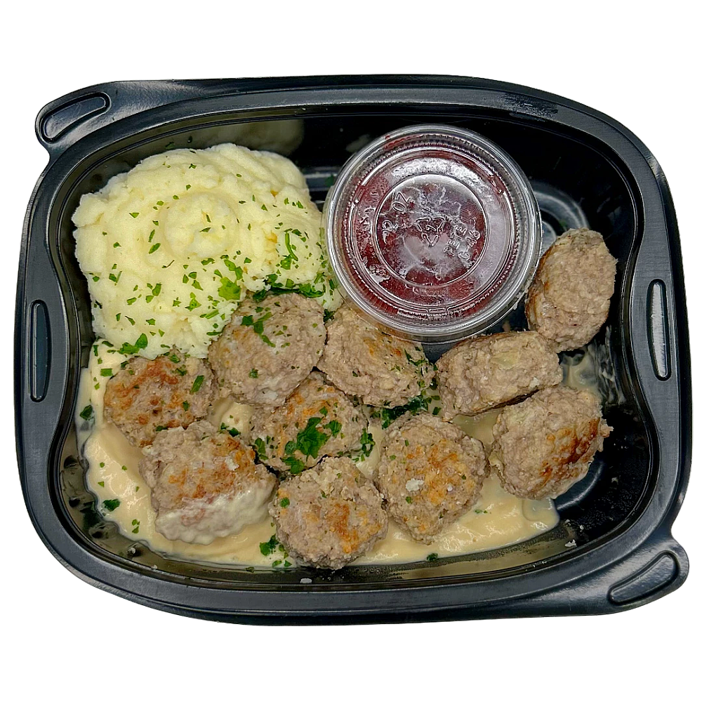 Köttbullar med mos