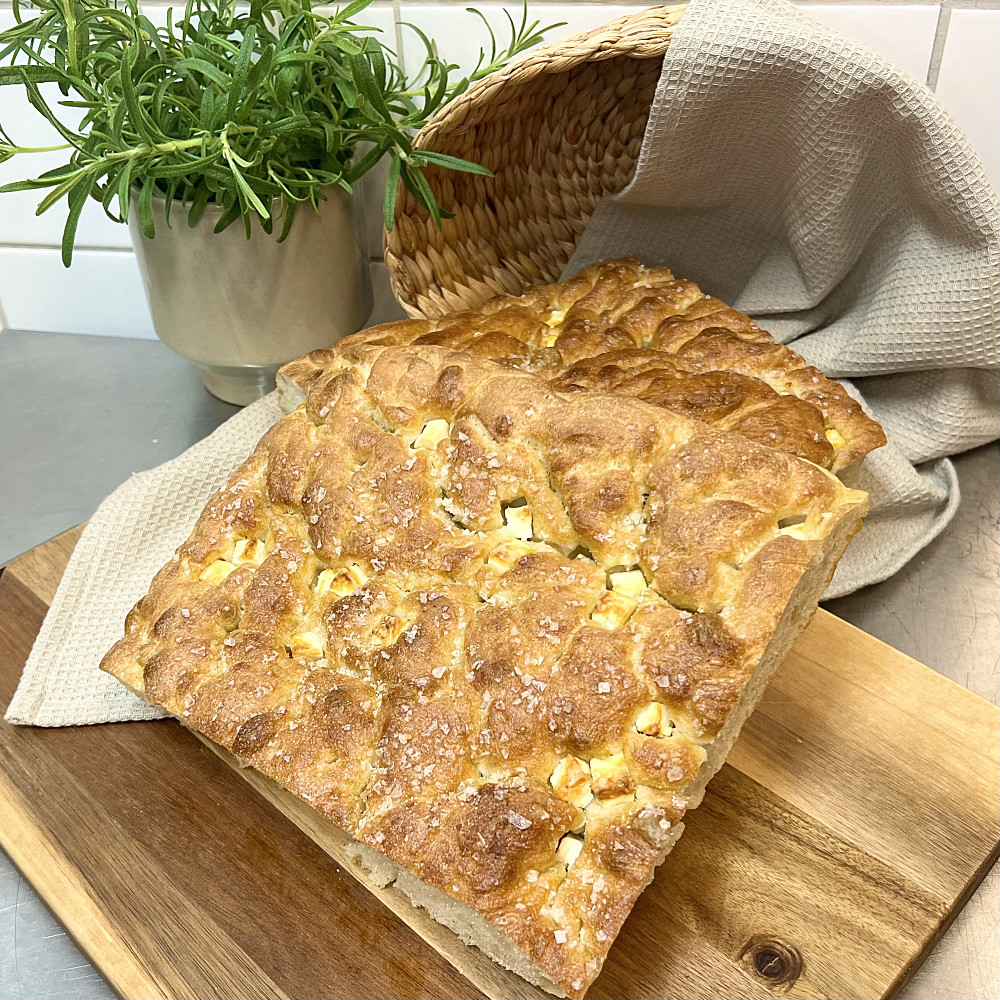 Focatccia med fetaost