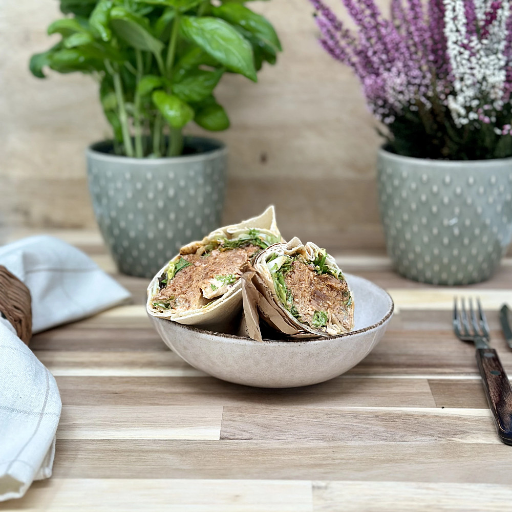 Wrap med pulled pork