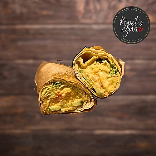 Wrap med currykyckling
