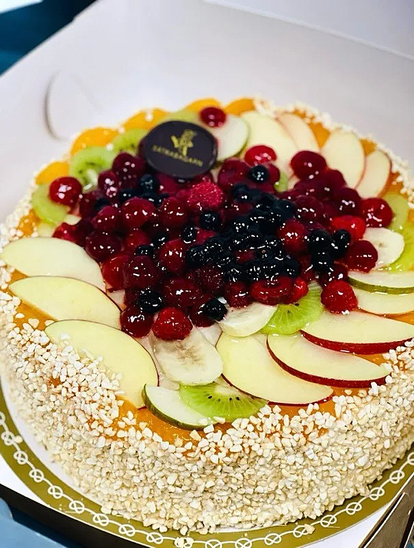 Frukttårta