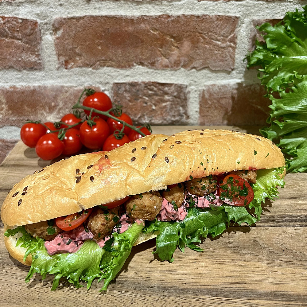 Köttbullebaguette