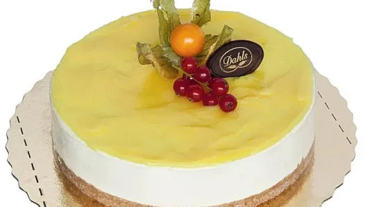Moussetårta med cheesecake och citron