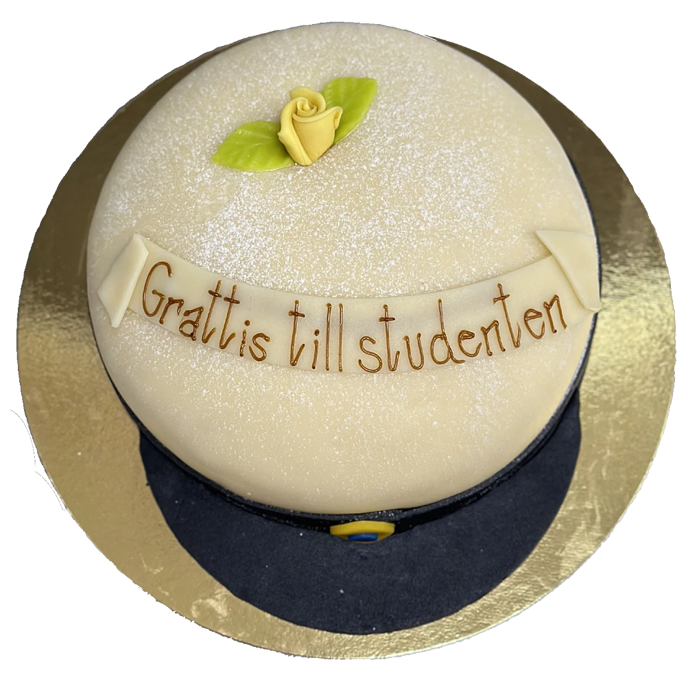 Studenttårta hatt