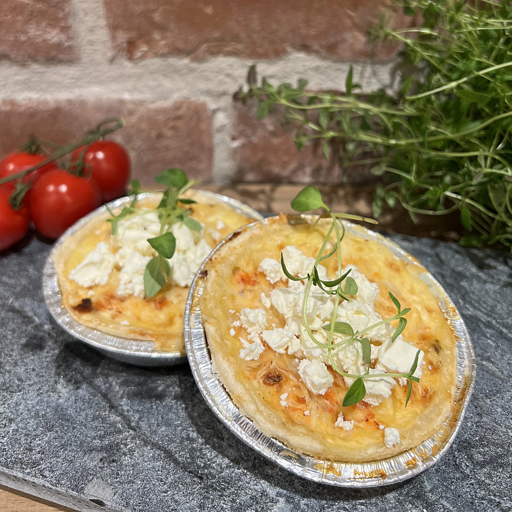 Paj med soltorkade tomater & fetaost