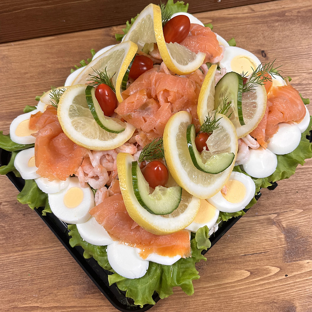 Lax&Räk smörgåstårta