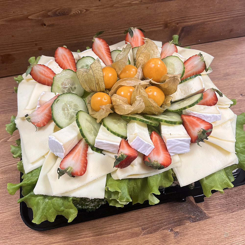 Vegetarisk smörgåstårta