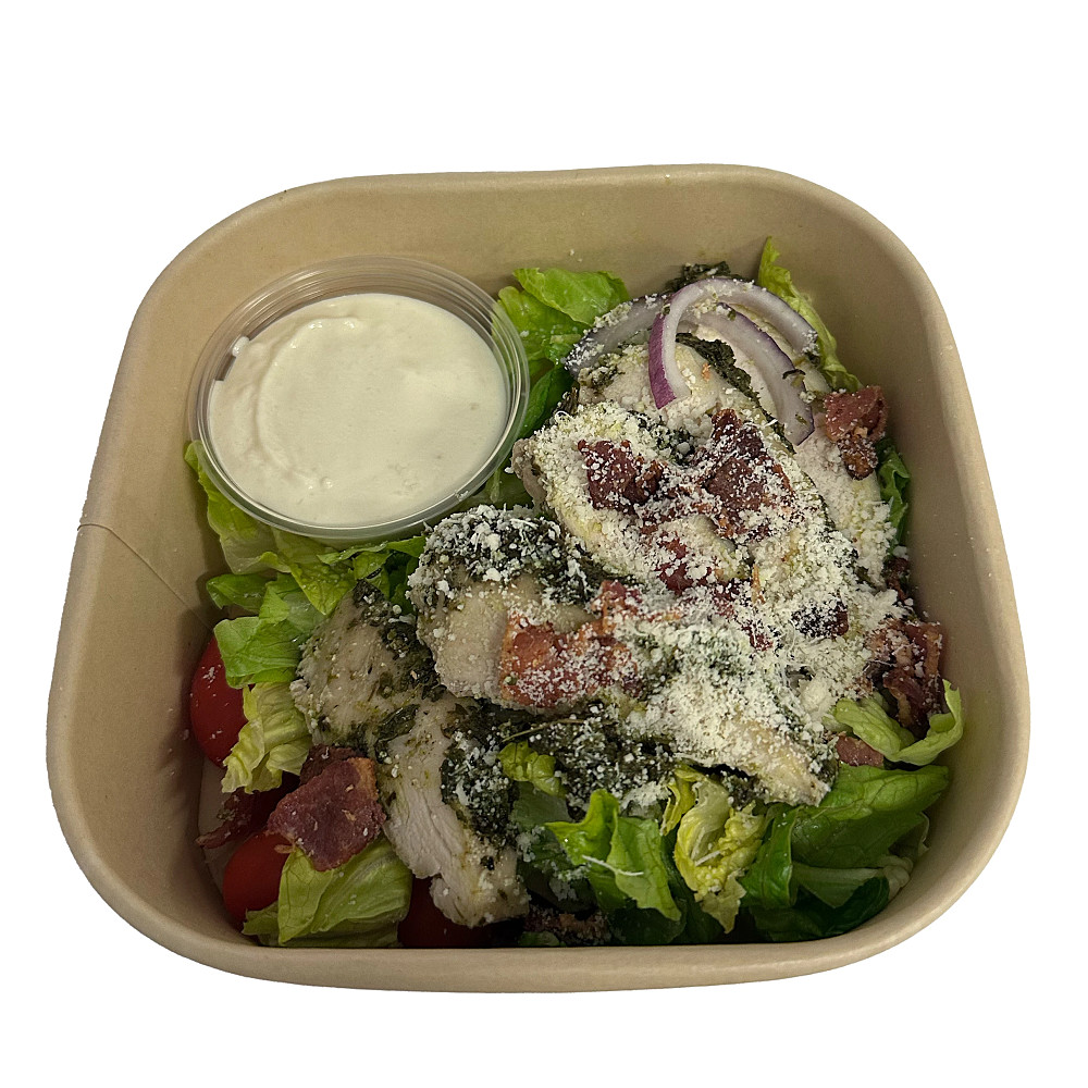Caesarsallad med kyckling & riven parmesan