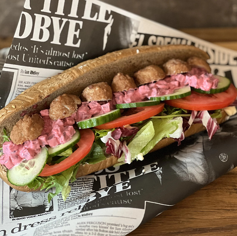 Köttbullebaguette